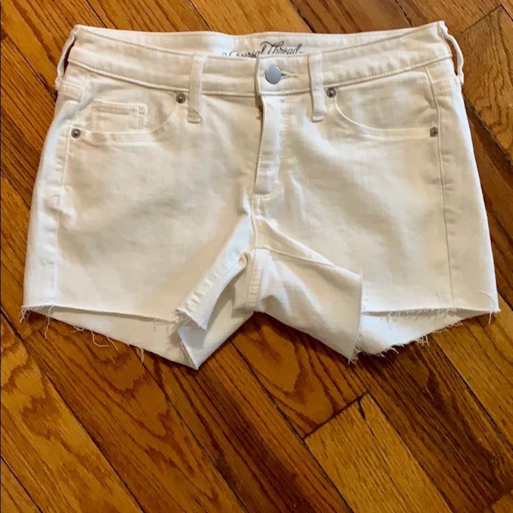 White shorts